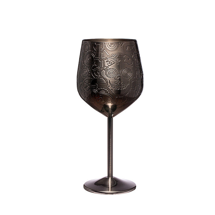 Verre à vin en acier inoxydable 18 oz Goûter à vin incassable pour les événements en extérieur à l' intérieur