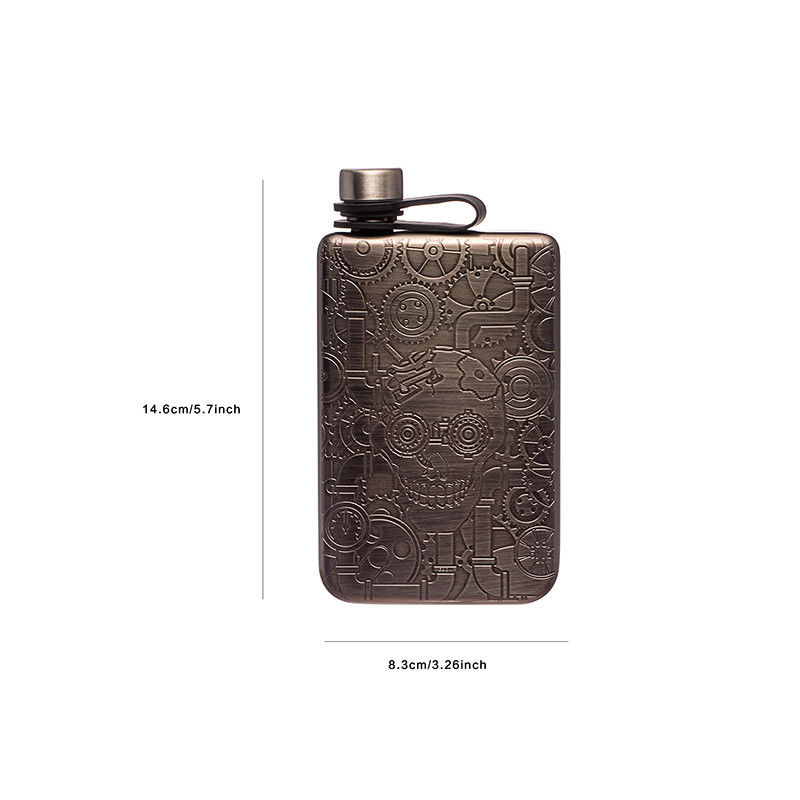 7 oz étanche à l' étanchéité du flacon mince pour la fête de mariage