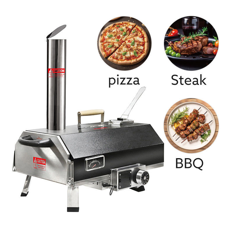 Cuisinière à pizza en plein air Grille-pain à bois Cuisinières à pizza authentiques cuites en pierre Pizza pour camping dans la cour