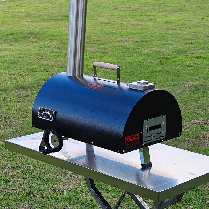 12 pouces de pellets de bois portable four à pizza extérieur comprend une pelle de pierre à pizza